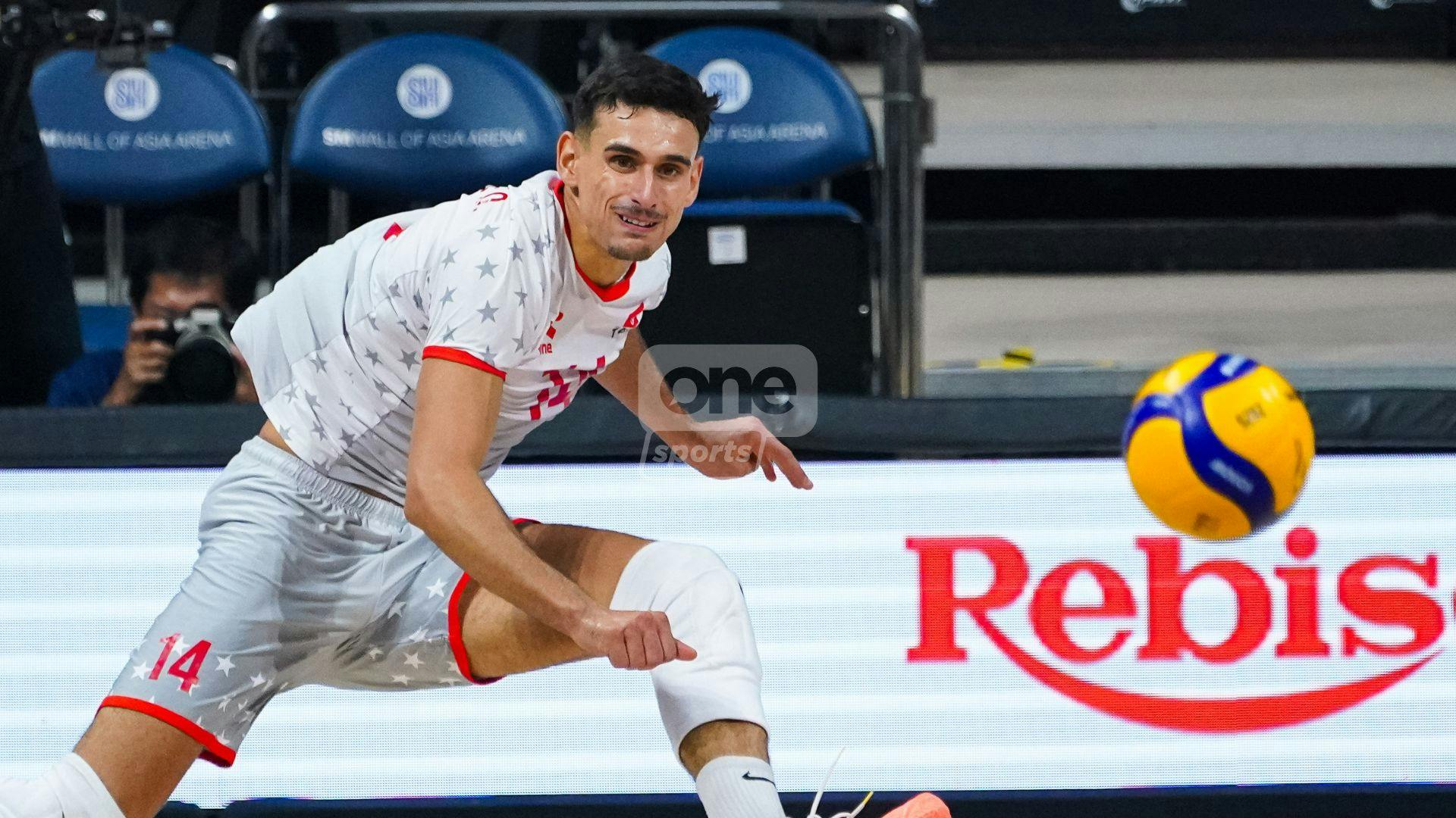 Oussama Ben Romdhane delivers for Tunisia vs. Egypt to barge into FIVB Worlds Round of 16 